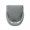 Manhattan Comfort Modern Neda Velvet Dining Chair In Grey Top - Manhattan Comfort Modern Neda Velvet Dining Chair In Grey Top