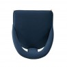 Manhattan Comfort Modern Neda Velvet Dining Chair In Midnight Blue Top