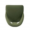 Manhattan Comfort Modern Neda Velvet Dining Chair In Olive Green Top