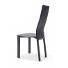 Whiteline Modern Living Allison Dining Chair in Black - Side