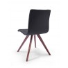 Whiteline Modern Living Olga Dining Chair Black - Back