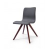 Whiteline Modern Living Olga Dining Chair Gray - Front