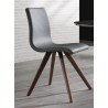 Whiteline Modern Living Olga Dining Chair Black - Grey