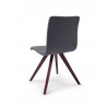 Whiteline Modern Living Olga Dining Chair Gray - Back