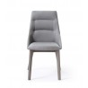 Whiteline Modern Living Siena Dining Chair With Grey Dining Chair - Front