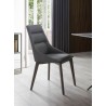 Whiteline Modern Living Siena Dining Chair With Grey Dining Chair - Lifestyle