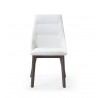 Whiteline Modern Living Siena Dining Chair With White Dining Chair - Front
