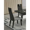 Los Angeles Dining Chair High Gloss Grey - Lifestyle