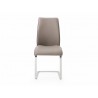 Whiteline Modern Living Katrina Dining Chair - Warm Grey