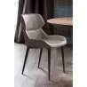 Living Morocco Dining Chair in Gray- Lifestyle 1 - Living Morocco Dining Chair in Gray- Lifestyle 1