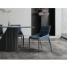 Whiteline Modern Living Rhea Outdoor Dining Chair in Stainless Steel Frame And Light Brown Weaving Rope Seat - Lifestyle - Whiteline Modern Living Rhea Outdoor Dining Chair in Stainless Steel Frame And Light Brown Weaving Rope Seat - Lifestyle