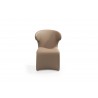 Elena Dining Chair in Taupe-front view 1