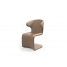Elena Dining Chair in Taupe-side view 1