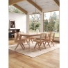 Manhattan Comfort Hamlet Dining Chair in Nature Cane  Set