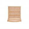 Manhattan Comfort Hamlet Dining Chair in Nature Cane Top