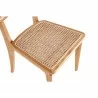 Manhattan Comfort Giverny Dining Chair in Nature Cane Top - Manhattan Comfort Giverny Dining Chair in Nature Cane Top
