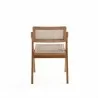 Manhattan Comfort Lambinet Folding Dining Chair in Nature Cane Back - Manhattan Comfort Lambinet Folding Dining Chair in Nature Cane Back