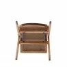 Manhattan Comfort Lambinet Folding Dining Chair in Nature Cane Bottom - Manhattan Comfort Lambinet Folding Dining Chair in Nature Cane Bottom