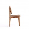 Versailles Round Dining Chair in Nature Cane - Set of 2 Side