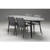 Vata Dining Chair Grey Polypropylene Dining Chair - Set