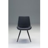 Willam Dining Chair Dark Grey Cashmere - Front