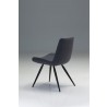 Willam Dining Chair Dark Grey Cashmere - Back Angled