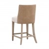 Performance Bisque French Linen, Ivanhoe-Toast, Natural Gray Ash - Back Side Angle
