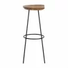 Sunpan Kiefer Barstool - Side Angle - Sunpan Kiefer Barstool - Side Angle