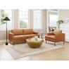 Decade Armchair in Brown-Lifestyle 2