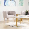 Zuo Modern Deco Accent Chair in Beige - Lifestyle 1