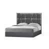 J&M Furniture Degas Bedroom Collection  Charcoal Side View - J&M Furniture Degas Bedroom Collection  Charcoal Side View