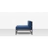 Source Furniture Delano Aluminum Modular Armless Lounge Chair 3