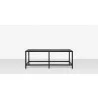 Source Furniture Delano Aluminum Coffee Table RECTANGULAR - Source Furniture Delano Aluminum Coffee Table RECTANGULAR