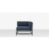 Source Furniture Delano Aluminum Square Corner Lounge Chair  3 - Source Furniture Delano Aluminum Square Corner Lounge Chair  3