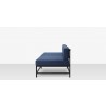 Source Furniture Delano Aluminum Modular Armless Loveseat 5