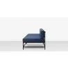 Source Furniture Delano Aluminum Modular Armless Loveseat 5 - Source Furniture Delano Aluminum Modular Armless Loveseat 5