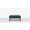Source Furniture Delano Aluminum Square Ottoman