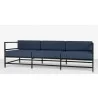 Source Furniture Delano Aluminum Sofa angle view - Source Furniture Delano Aluminum Sofa angle view