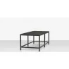 Source Furniture Delano Aluminum Duraboard Top Coffee 4 - Source Furniture Delano Aluminum Duraboard Top Coffee 4