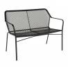 Woodard Et Cetera Delmar Stacking Bench - Angled - Woodard Et Cetera Delmar Stacking Bench - Angled