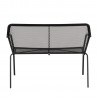 Woodard Et Cetera Delmar Stacking Bench - Back
