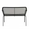 Woodard Et Cetera Delmar Stacking Bench - Back - Woodard Et Cetera Delmar Stacking Bench - Back