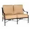 Woodard Delphi Love Seat - Angled - Woodard Delphi Love Seat - Angled