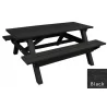 Polly Products Deluxe Picnic Table ADA Compliant (HP) - Polly Products Deluxe Picnic Table ADA Compliant (HP)