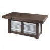 Outdoor Greatroom Company Denali Brew Linear Fire Pit Table
