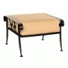 Woodard Derby Ottoman - Angled - Woodard Derby Ottoman - Angled