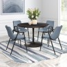 Desi Dining Chair Azure Gray- Lifestyle 2