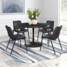 Desi Dining Chair Black- Lifestyle 2