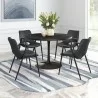 Desi Dining Chair Black- Lifestyle 2 - Desi Dining Chair Black- Lifestyle 2