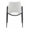 Desi Dining Chair White- back view 1 - Desi Dining Chair White- back view 1